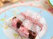 Sándwich Brownie helado frambuesa