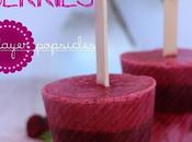 Berries layer popsicles