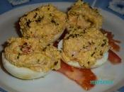 Huevos kika rellenos requesón