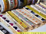 Pinzas Washi tape.