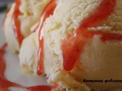 Helado melocotón