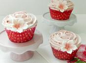 Cupcakes chocolate blanco cereza