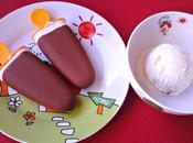 Helado nata nueces heladitos cobertura chocolate