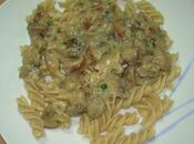Pasta salsa setas
