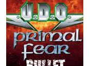 UDO, Primal Fear Bullet actuarán juntos España