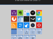 Plat. tema iconos planos para Linux