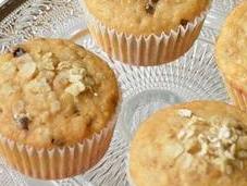 Muffins avena pasas lactosa