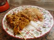 Pollo satay