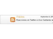 Reacciones Twitter Vive Cantando nueva serie Antena