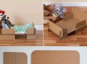 Diy: cama cartón para muñecos