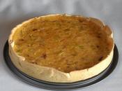 Quiche calabaza, jamón queso