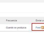 Alertas Google nuevamente pueden enviar Feeds