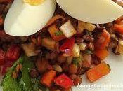 Ensalada lentejas