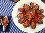 Mejillones salsa huerta