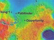 cuatro sitios Marte candidatos para aterrizaje 2016