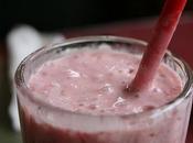 Batido fresa, forma saludable comer fruta