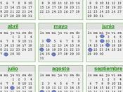 Calendrario embarazo