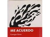 Perec, Georges acuerdo (1978)