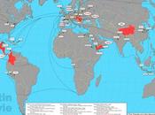 Para frikis: mapa viajes Tintín