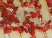 Esparragos salsa vinagreta