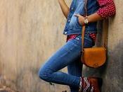 Denim Dots
