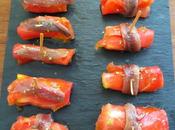 Falso sushi tomate anchoa