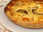 Quiché berenjenas queso cabra