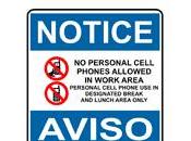 Importancia política restringido celulares
