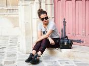 Checked trousers