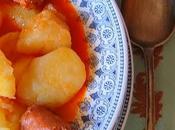 Patatas guisadas chorizo