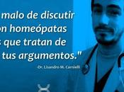 Discutir homeópatas…
