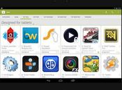 Google Play mostrará apps específicas para tabletas todas listas