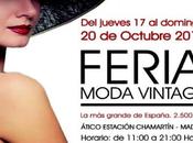 mayor feria moda vintage España, octubre Madrid