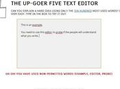 Up-Goer Five, editor textos para simplificar ideas