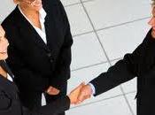 Saludos empresariales.