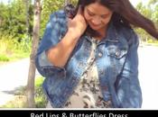 Lips Butterflies Dress