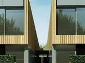 Nuevos diseños fachada para proyecto viviendas pareadas francia