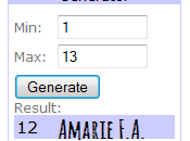 Participantes ganador sorteo peligro llamarse Nerea"