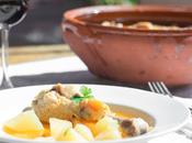 Free range chicken stew with Mediterranean spices Guiso pollo corral especias mediterráneas