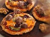 Minipizzas verduras