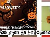 ¡Feliz Halloween! Resumen manualidades