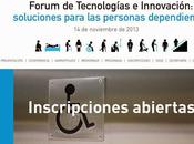 Foro Tecnologías Innovación: Soluciones para personas dependientes