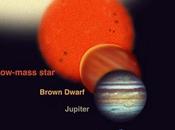 Hallan enana marrón 'pegada' joven estrella parecida