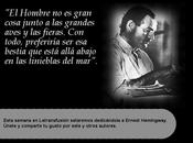 Semana dedicada Ernest Hemingway