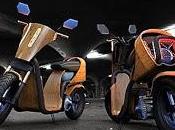 Increíble diseño scooter bambú