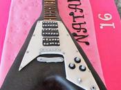 Otra tarta fondant guitarra electrica
