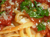 Espaguetis salsa amatriciana