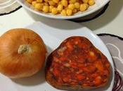 Comenzamos.... Garbanzos morcón sobrasada