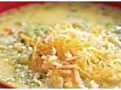 Caldo fideos queso magro