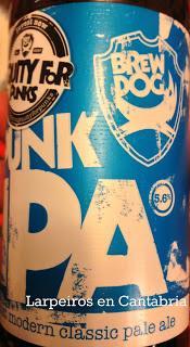 Cerveza Punk Brew Dog: Post Modern Classic Pale